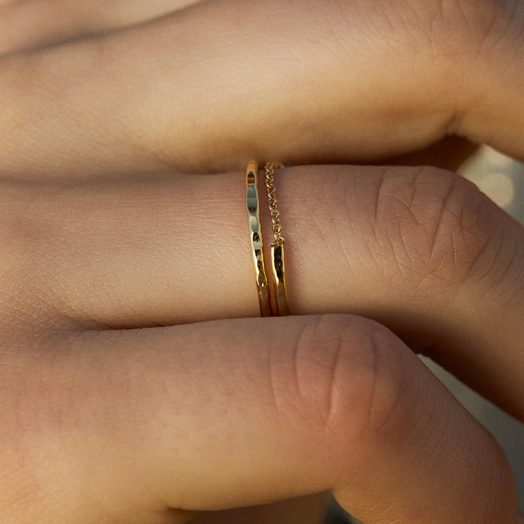 bague double promesse