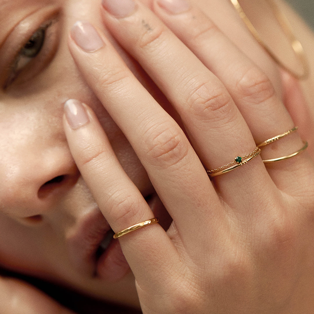 Bague chaîne Secret