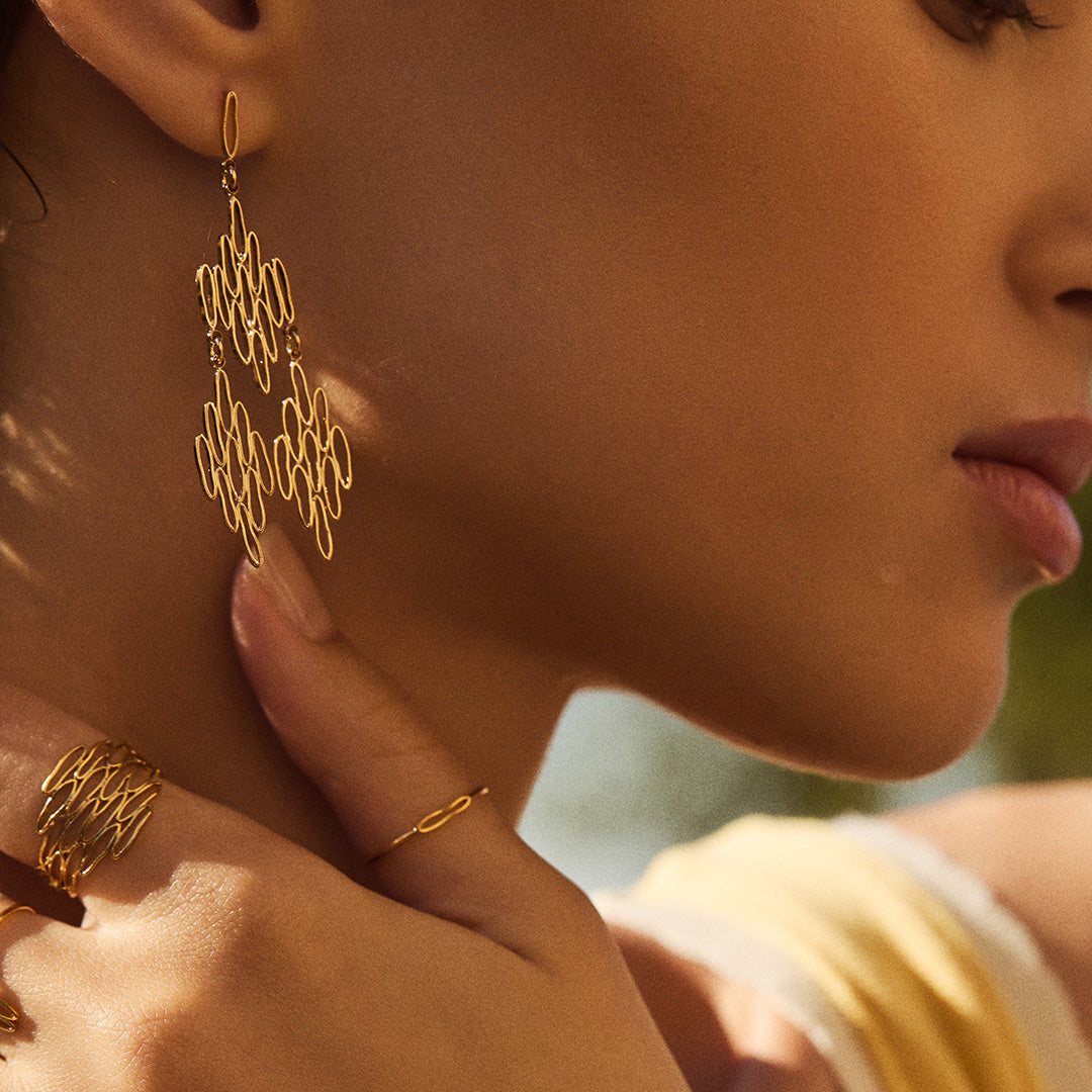 Grandes boucles d'oreilles Diva
