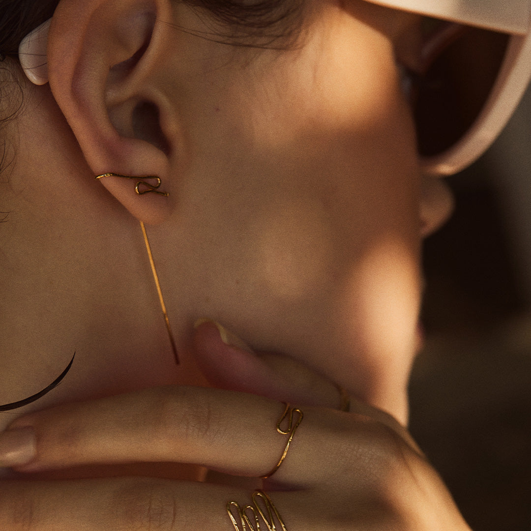 Ear climbers pendants Alba