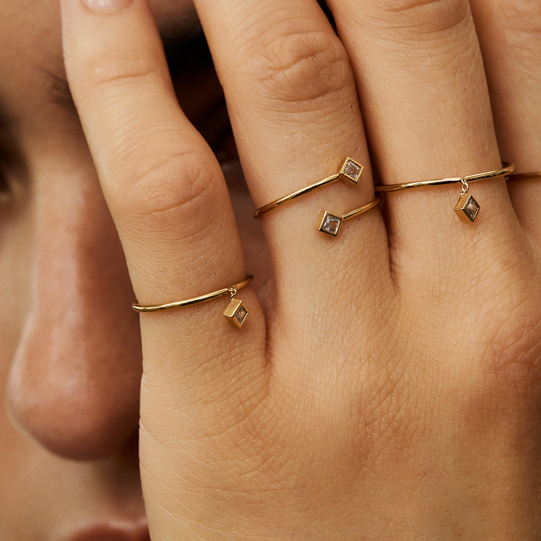 bague ouverte Aura