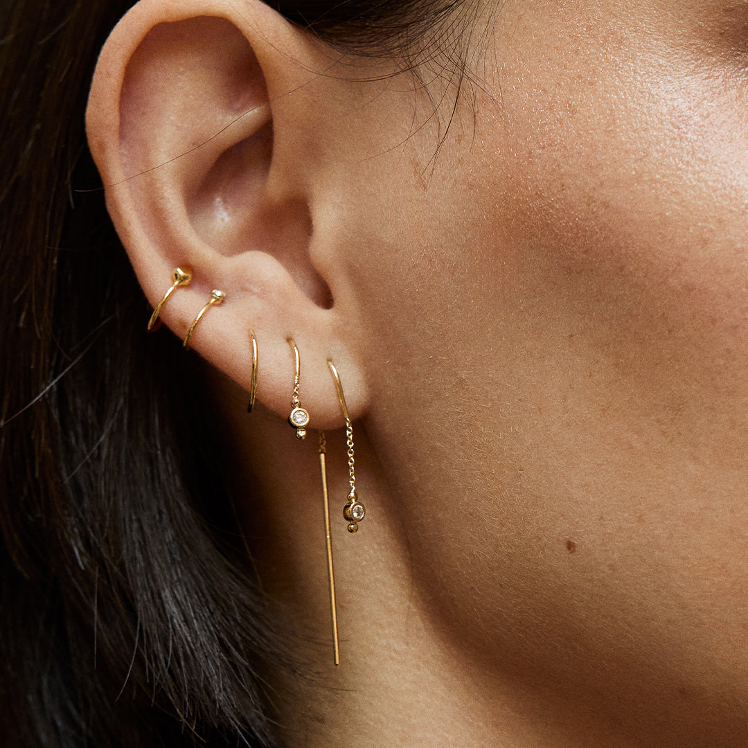 spiral earrings Éclats