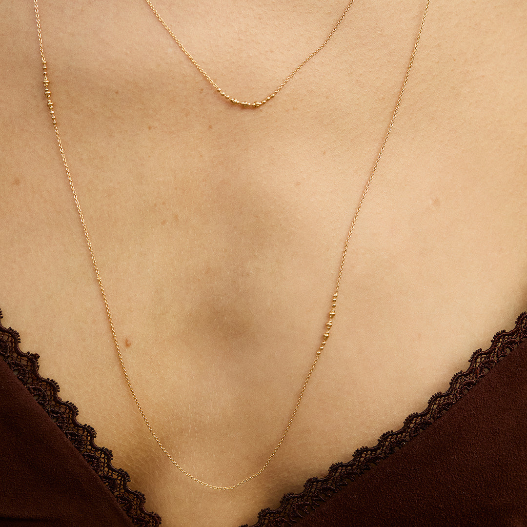 double necklace Océane