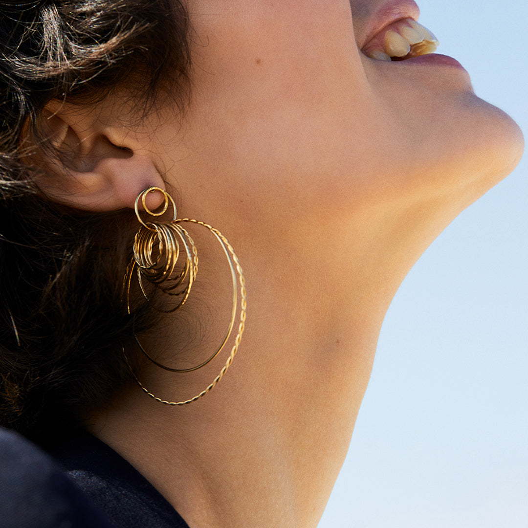 Large earrings Arizona