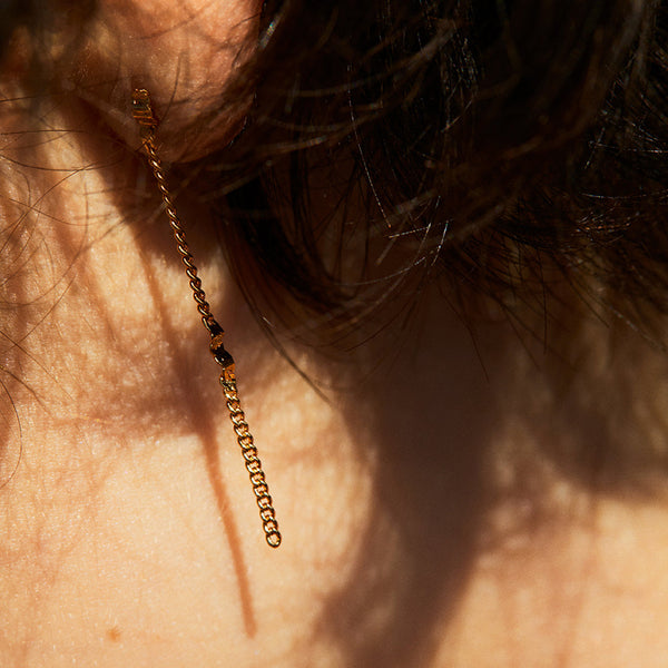 boucles d'oreilles chaînes lena