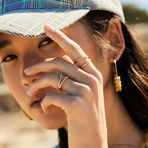 bague asymétrique eve