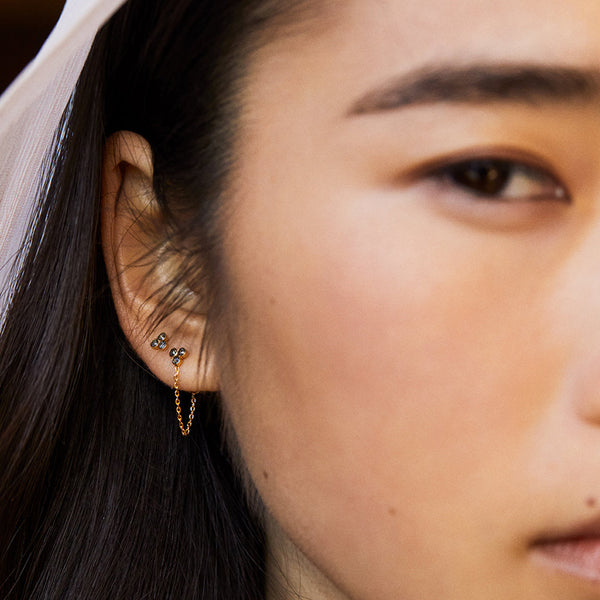 boucles d’oreilles chaînes melia