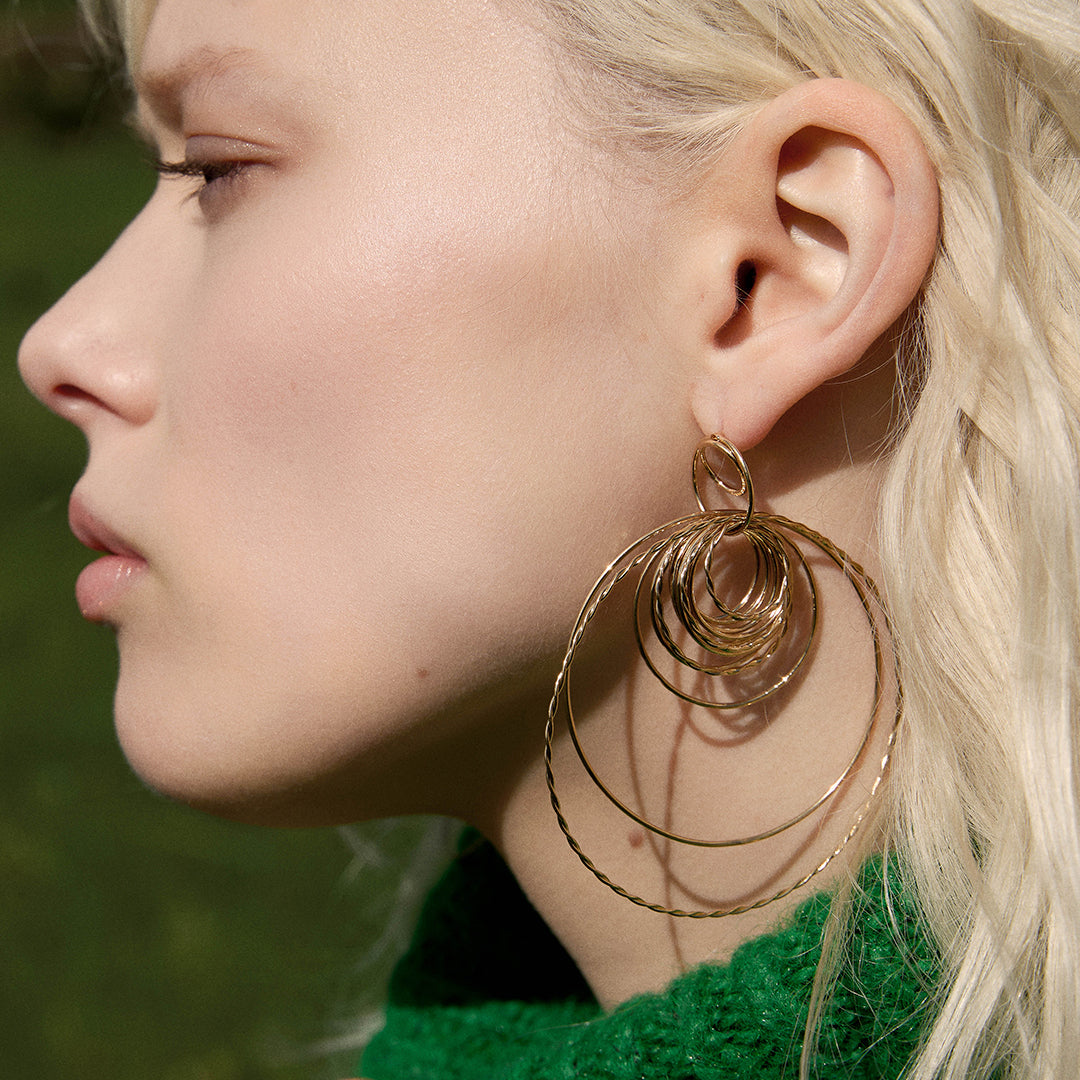 Large earrings Arizona