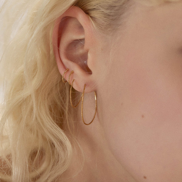 boucle d'oreille spirale ode