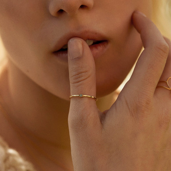 bague simple alizés