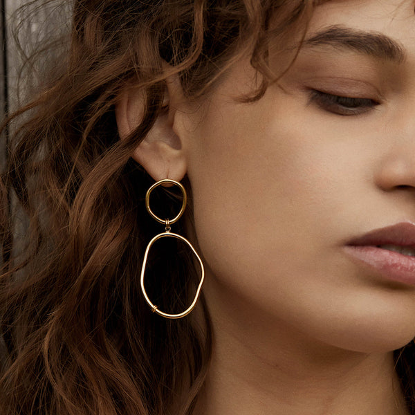 boucles d'oreilles pendantes victoire