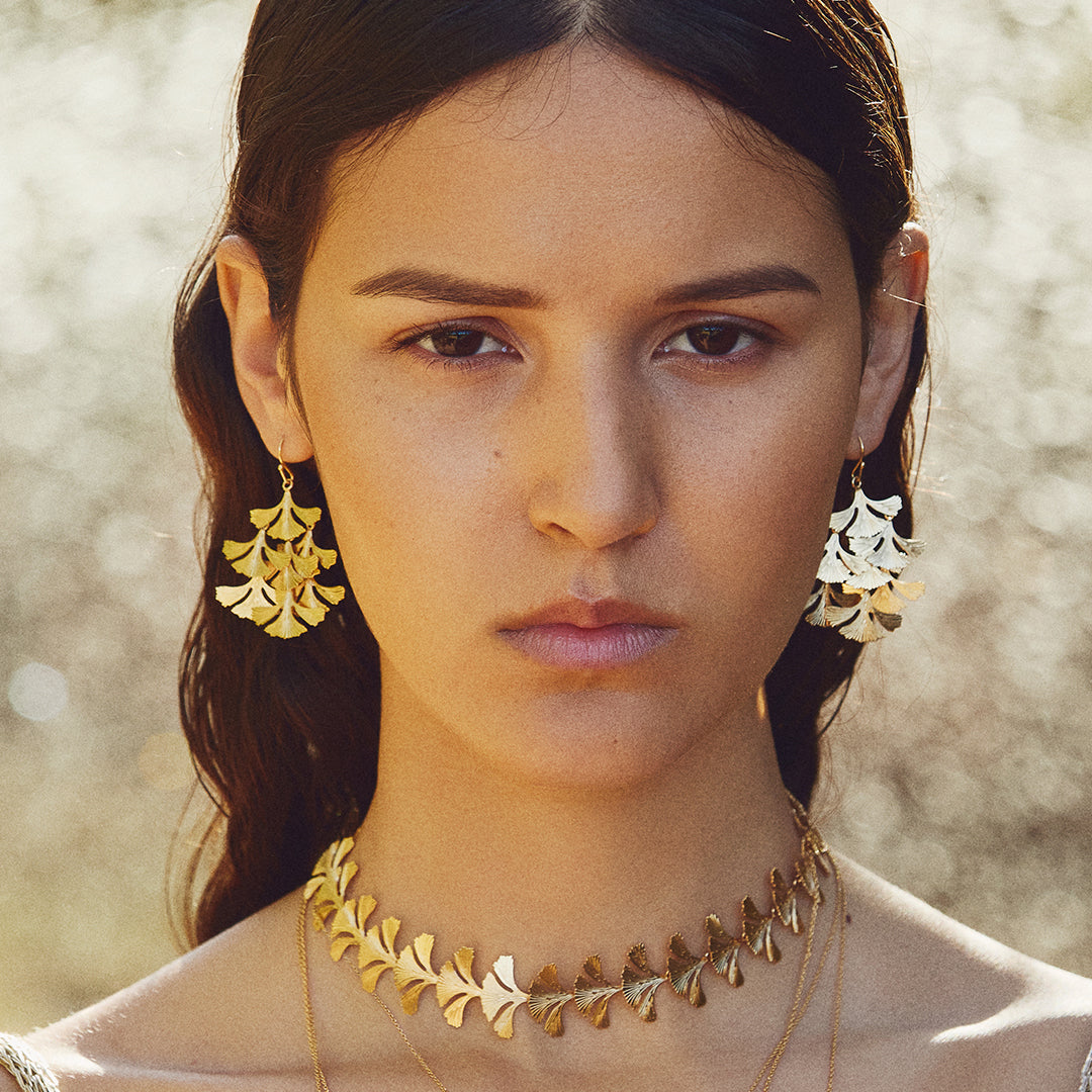 Grandes boucles d'oreilles Inès