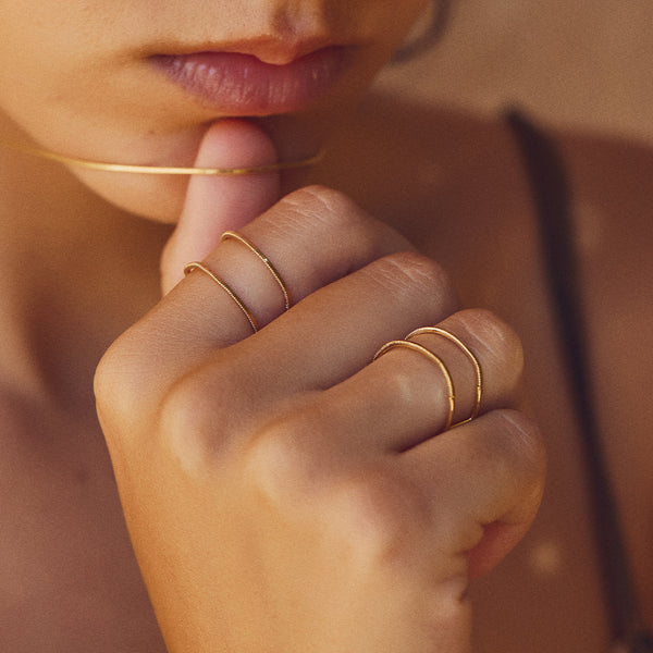 bague double éternelle