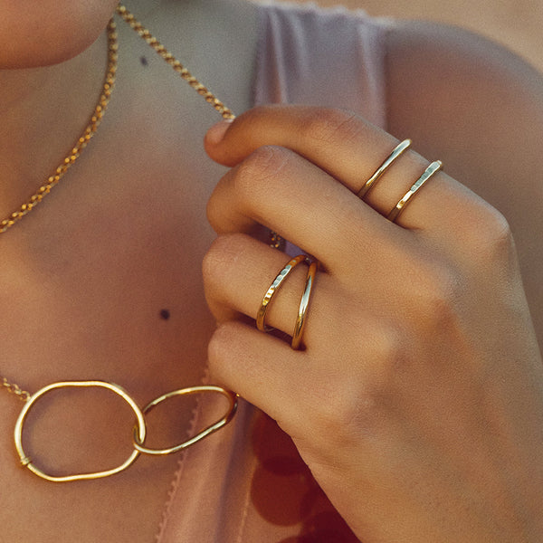 bague asymétrique eve