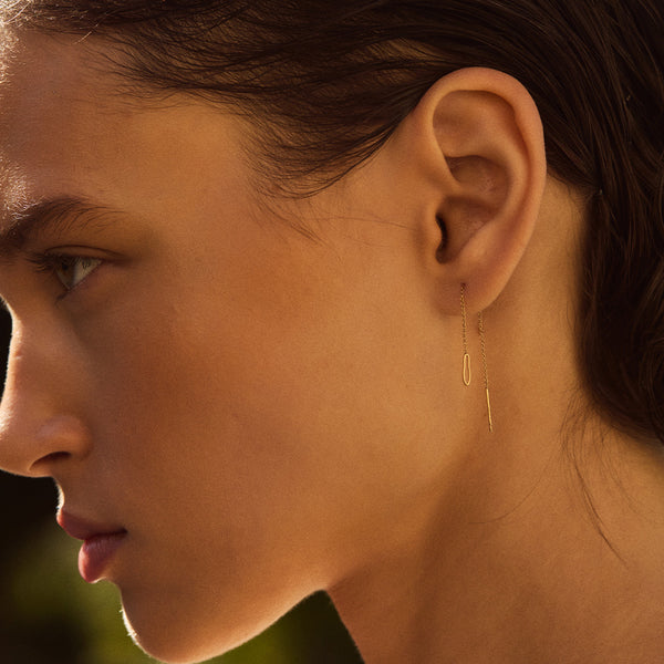 chain earrings songe