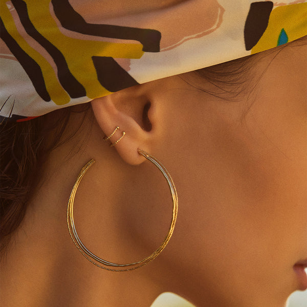 grandes créoles icône