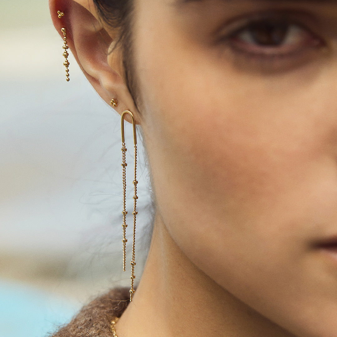 chain earrings Galatée