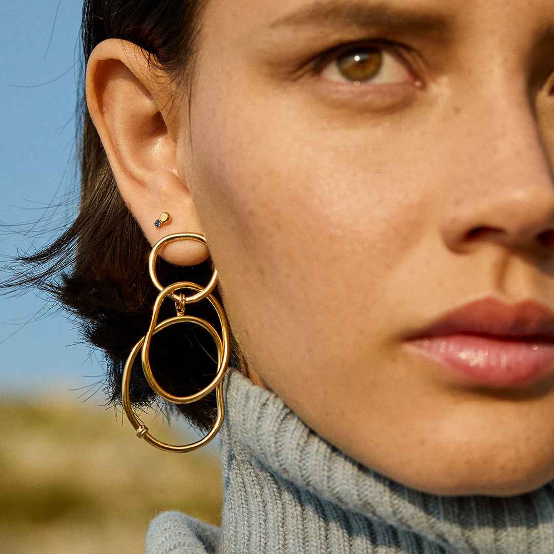 large earrings Victoire