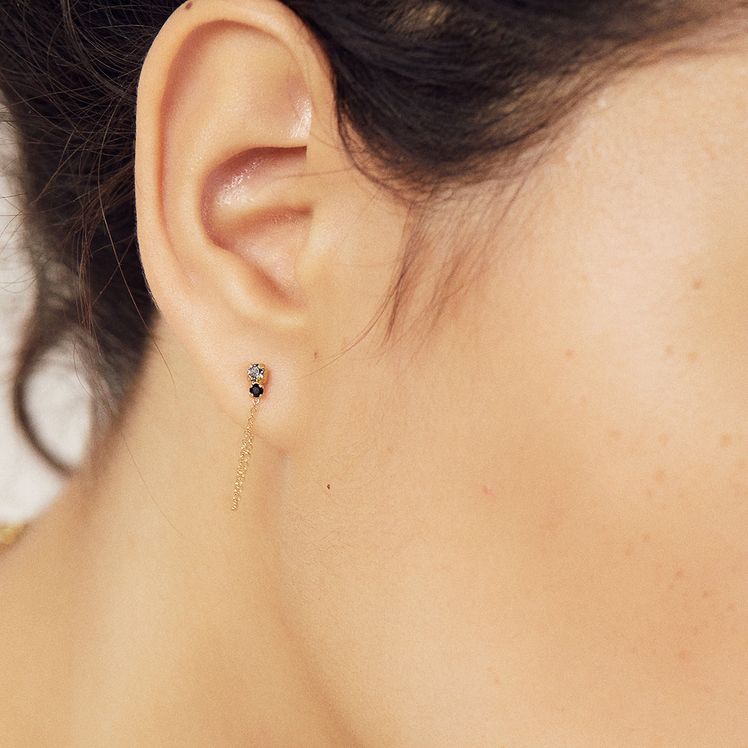 Boucles d'oreilles chaînes Amants