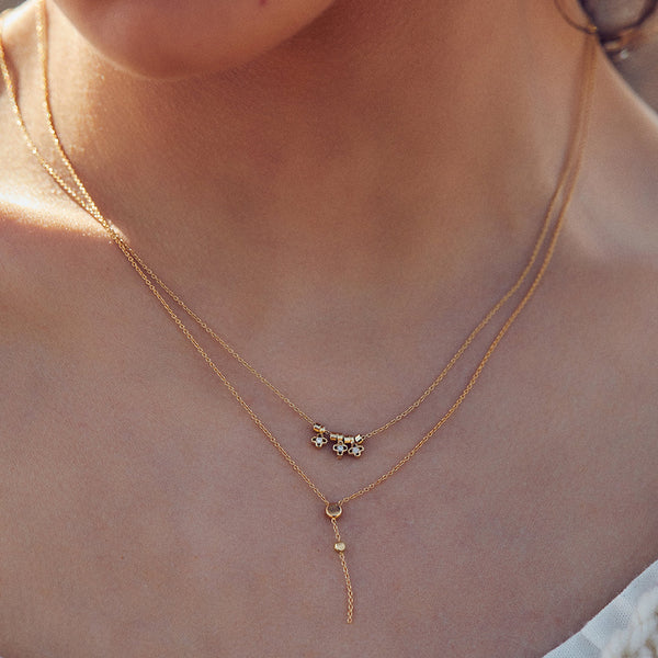 collier 3 pendants gabrielle