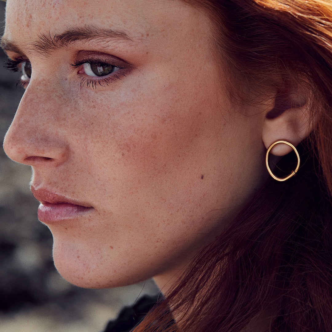 Boucles d'oreilles puces Victoire