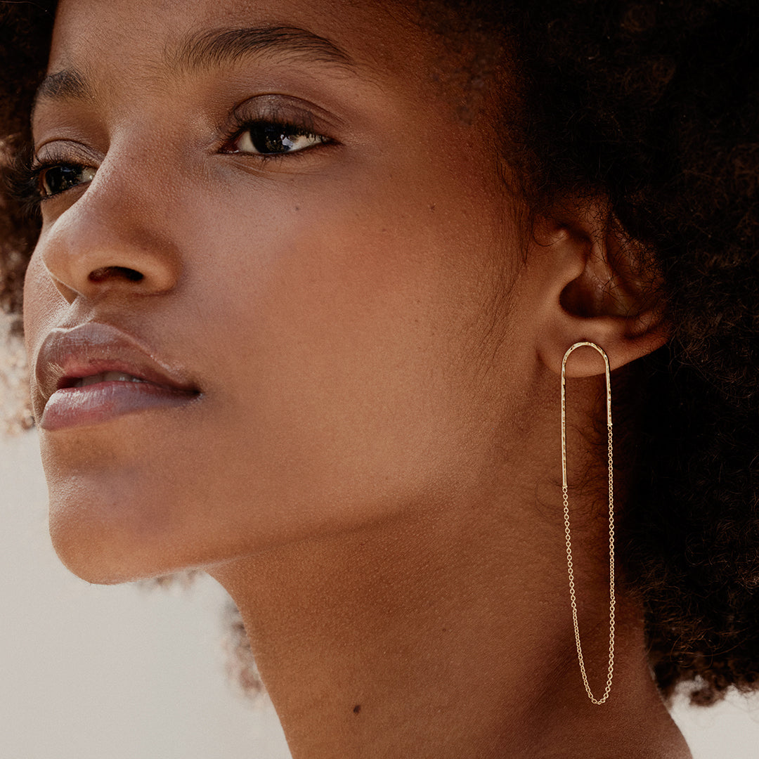 Large earrings Colette