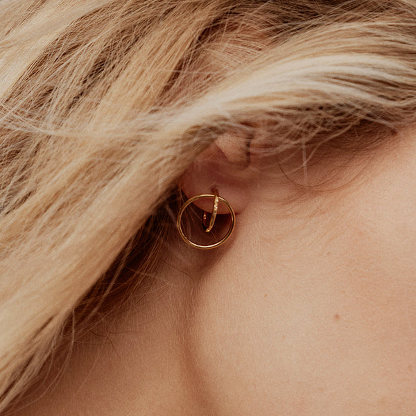 boucles d'oreilles puces alma