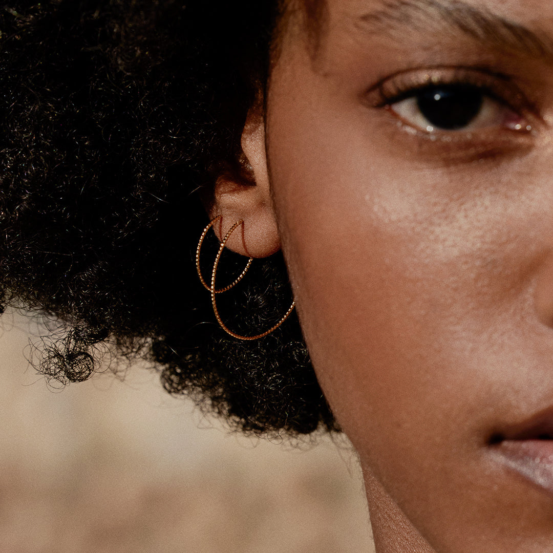  spiral earring Ode